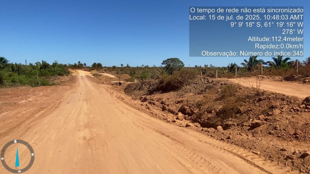 instalação de tubos Armânicos metálicos na rodovia MT-206