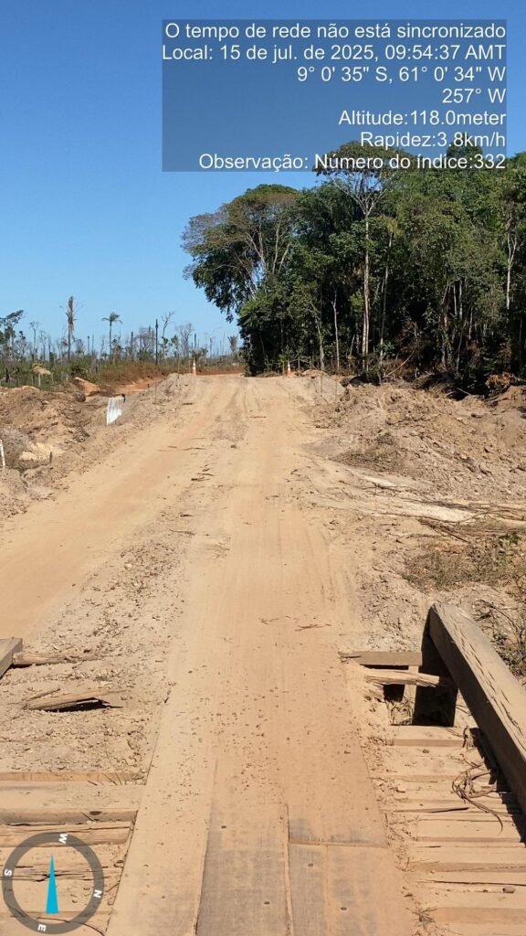 instalação de tubos Armânicos metálicos na rodovia MT-206