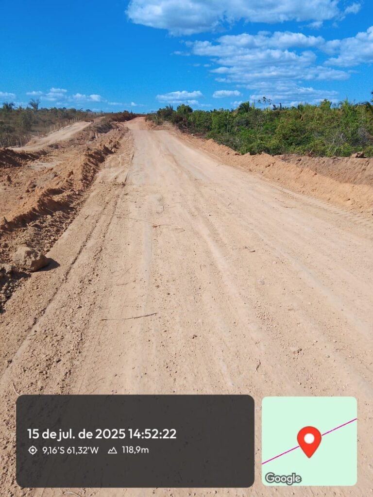 Pontos de instalação dos Tubos Armânicos Rodovia MT-206