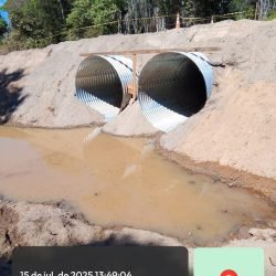 Pontos de instalação dos Tubos Armânicos Rodovia MT-206