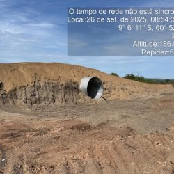 Atualização do Projeto – Instalação dos Tubos Armânicos