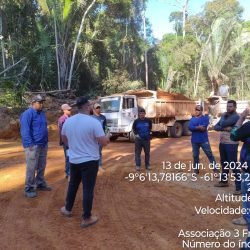Visita do Técnico de Segurança do Trabalho de Colniza MT-206